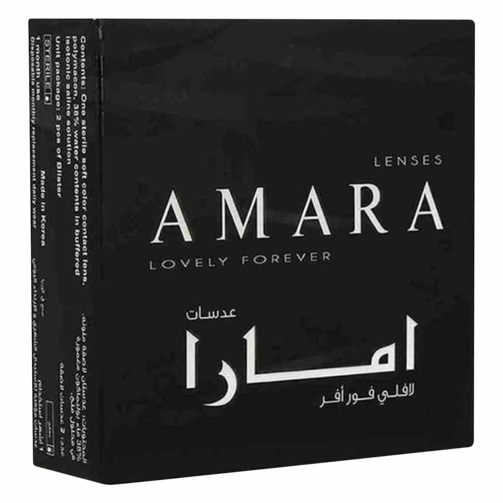 Amara Lovely Forever Contact Lenses Metal Grey