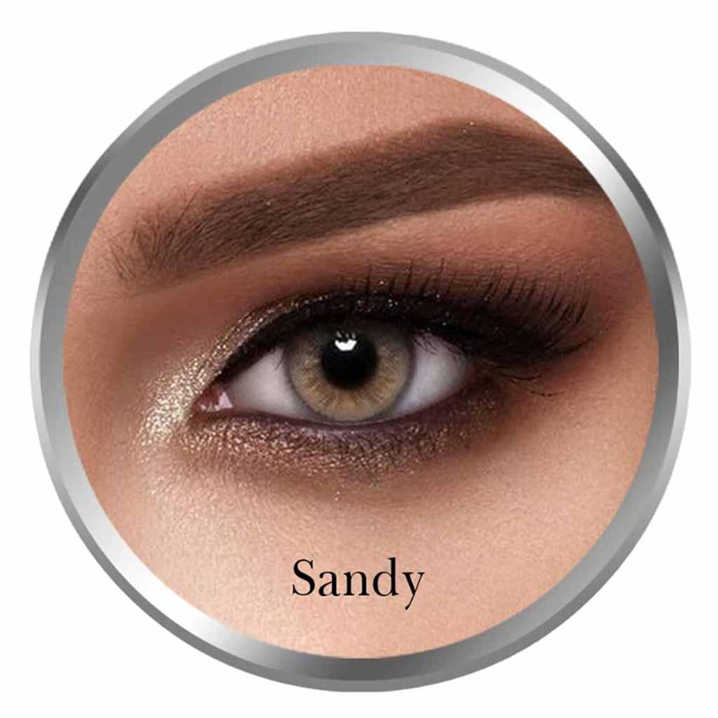 Amara Monthly Contact Lenses Sandy