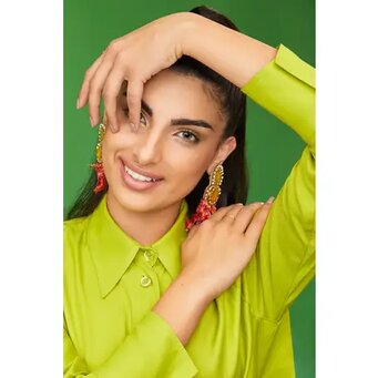 Daya, 1-day contact lenses mint plano, Daily disposable lenses with mint tint