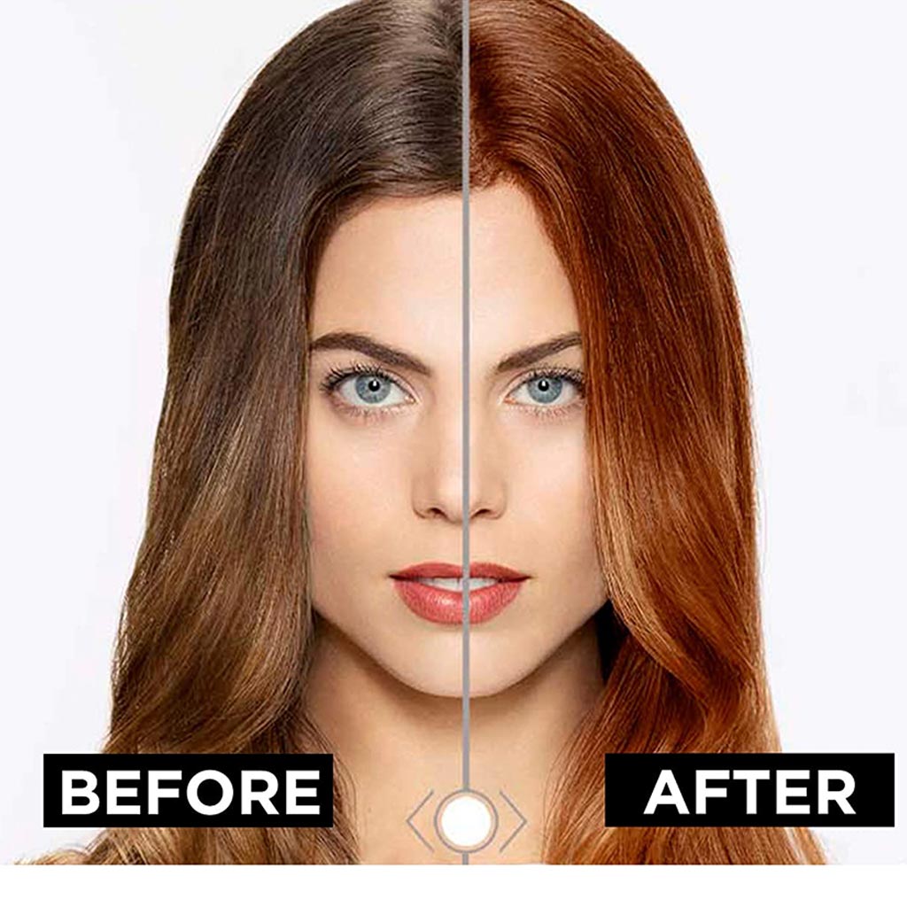 L’Oréal, Casting Crème Gloss Semi-Permanent Conditioning Hair Color, Ammonia-free semi-permanent hair color, 500 Light Brown Kit