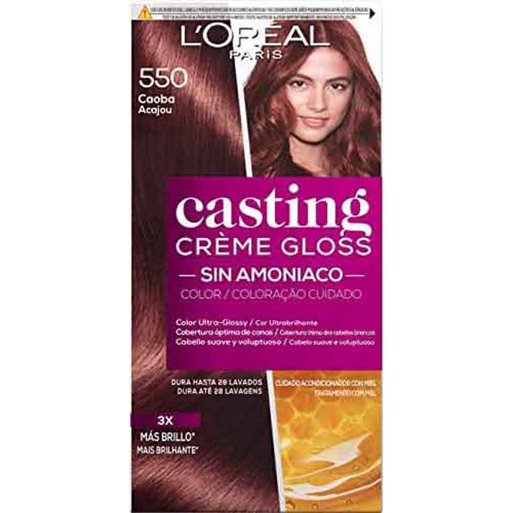L’Oréal, Casting Hair Colour, Warm acajo natural hair dye