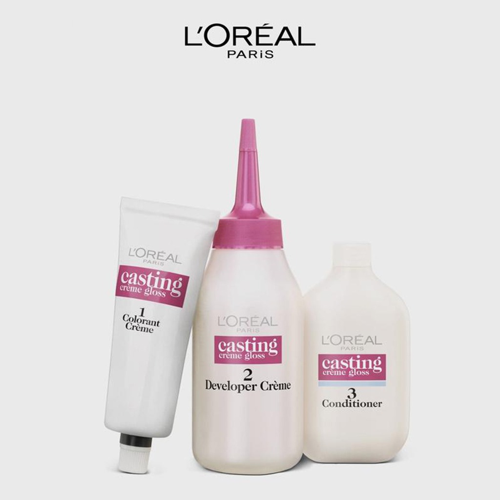 L'Oréal, Casting Cream Gloss Hair Color 600 Dark Blonde, Semi-permanent conditioning hair color, cream