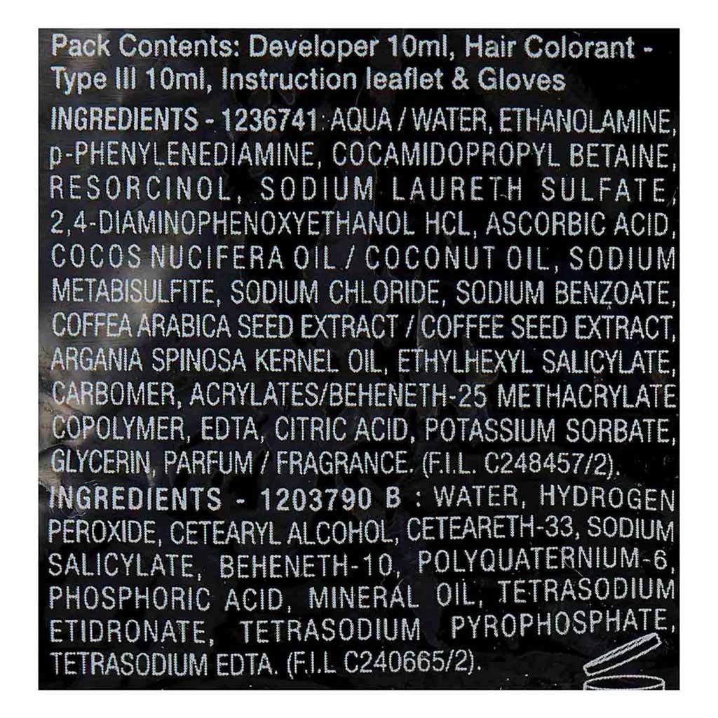 Garnier Men Shampoo Based Hair Color 10 Natural Black