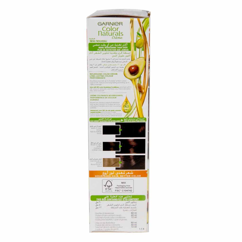 Garnier Naturals Nourishing Permanent Hair Color 37 Dark Shiny Brown