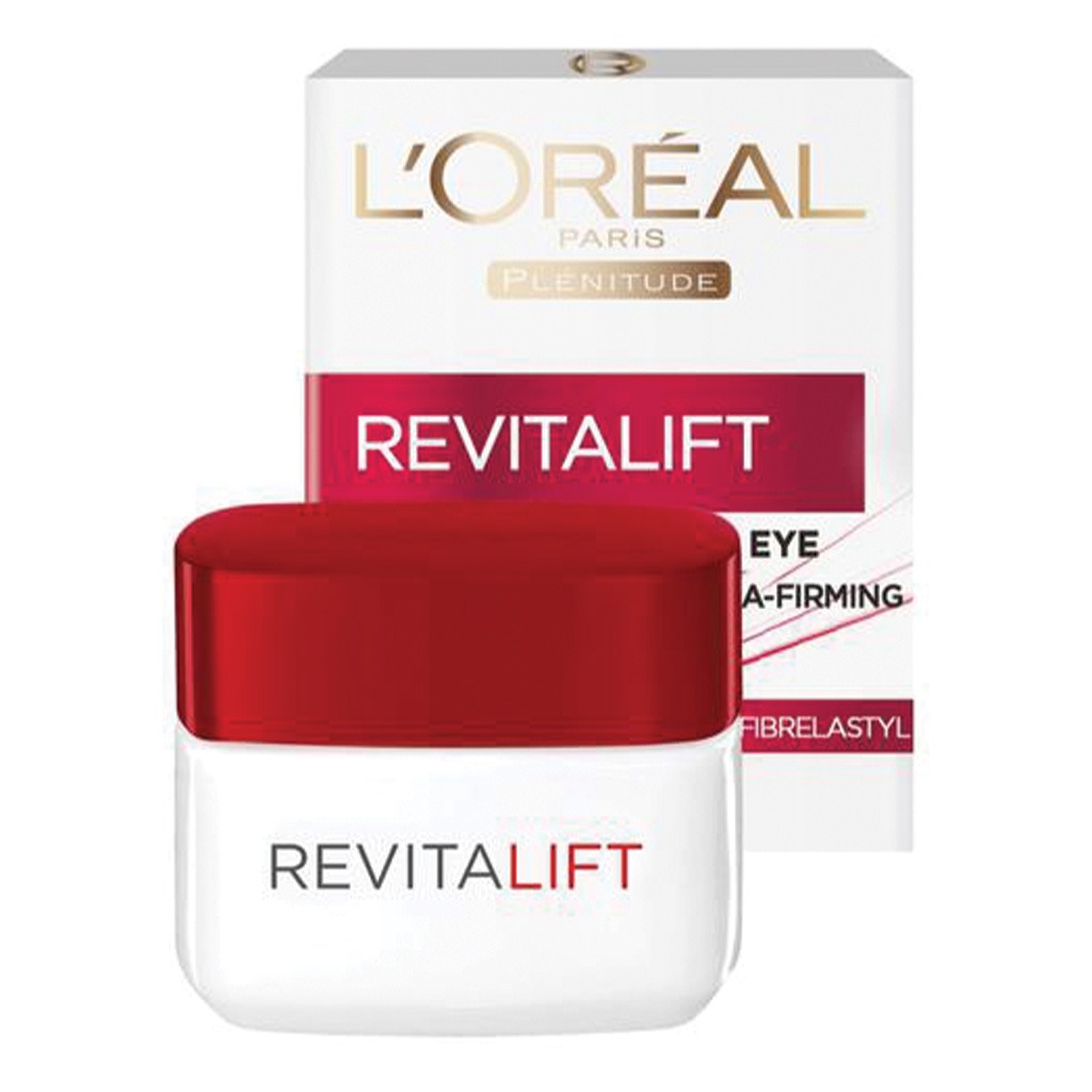 L’Oréal Paris, Innovation Revitalift Moisturizing Eye Cream, Hydrating anti-aging eye cream, 15ml
