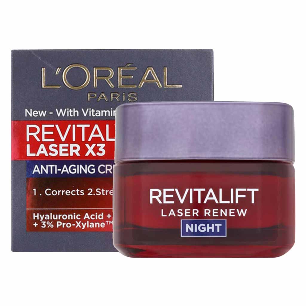 LOreal Paris Revitalift Laser X3 Night Cream Mask 50ml
