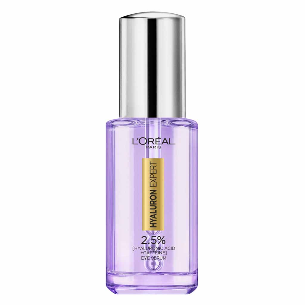 LOreal Paris Hyaluron Expert 2.5% Hyaluronic Acid  Caffeine Eye Serum 20ml