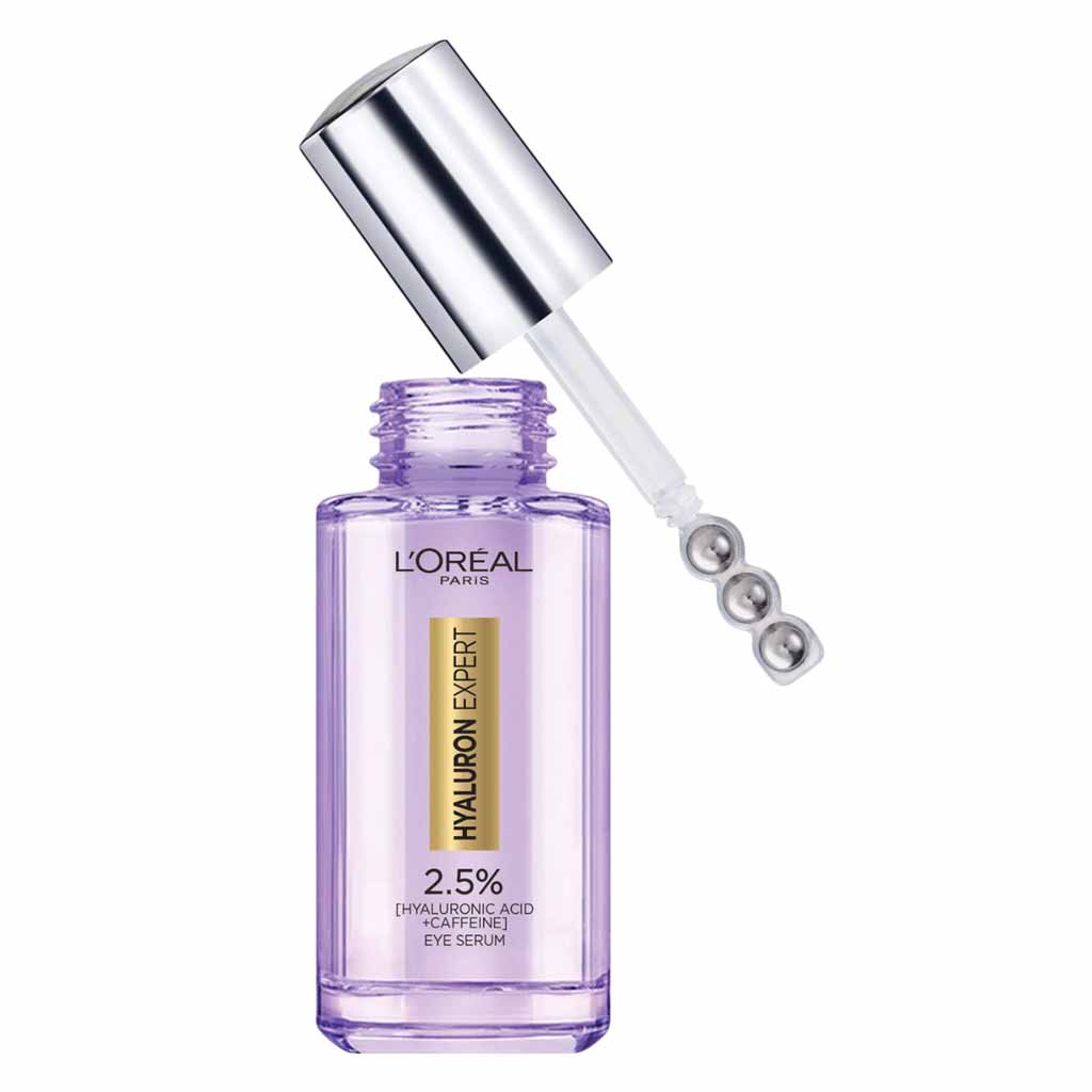 LOreal Paris Hyaluron Expert 2.5% Hyaluronic Acid  Caffeine Eye Serum 20ml