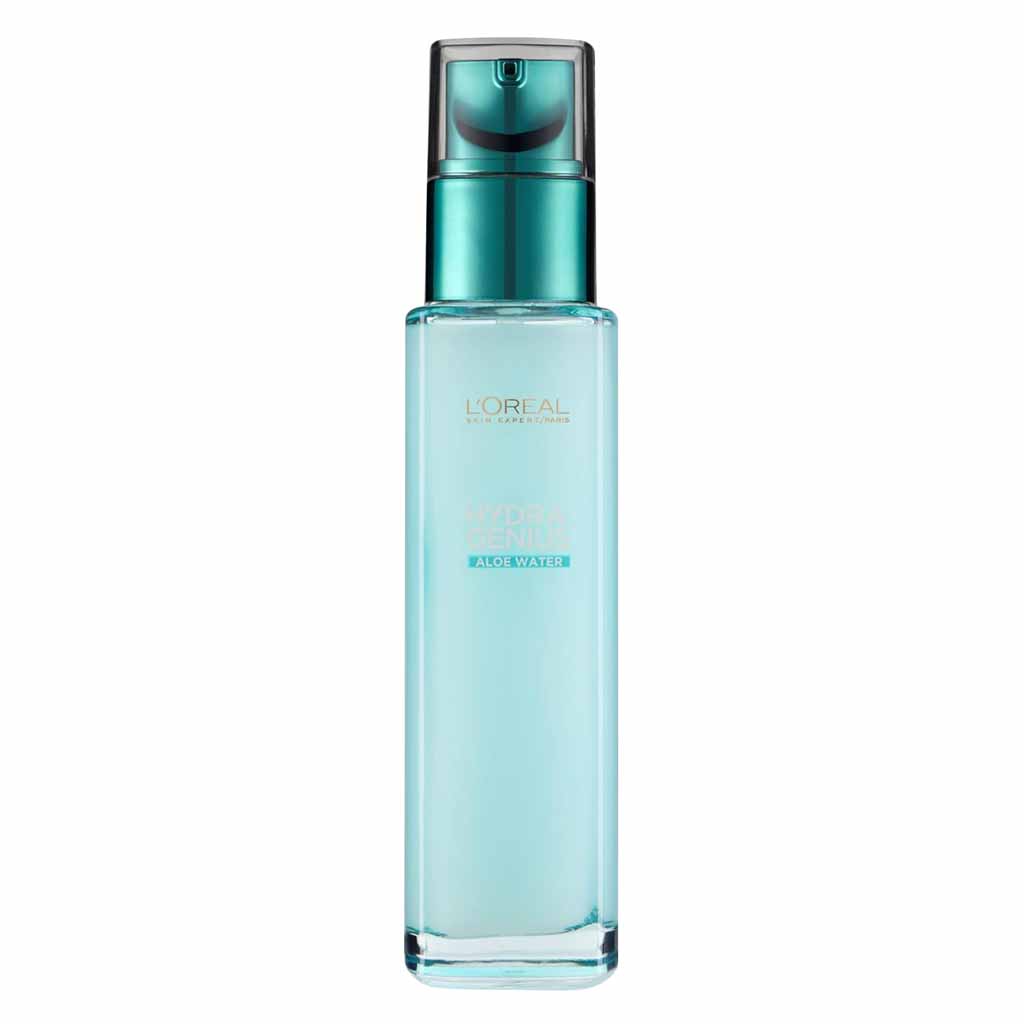 L’Oréal Paris, Hydra Genius Aloe Water Moisturiser, Lightweight hyaluronic moisturizer for normal to combination skin, 70ml