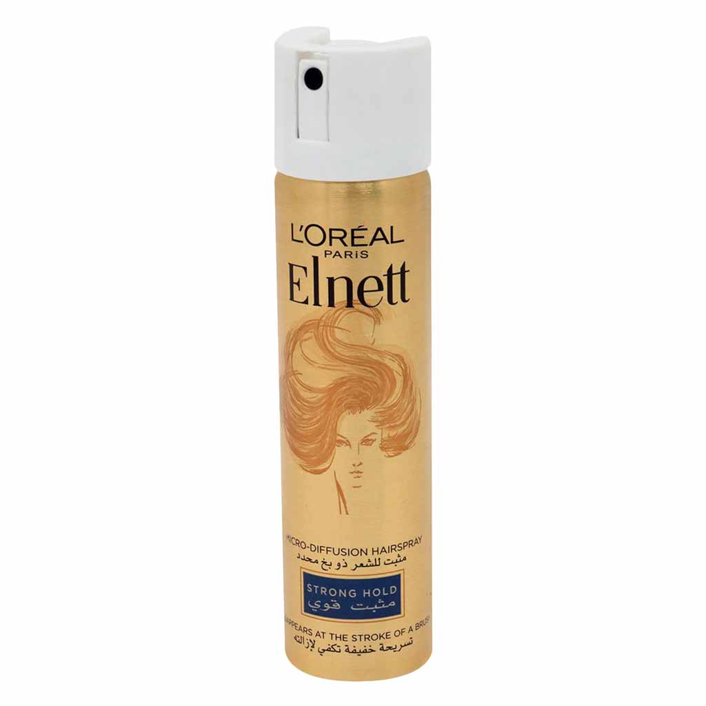 Elnett, Super Hold Hair Spray, Extra strong hold hair spray for lasting style, 75 ml