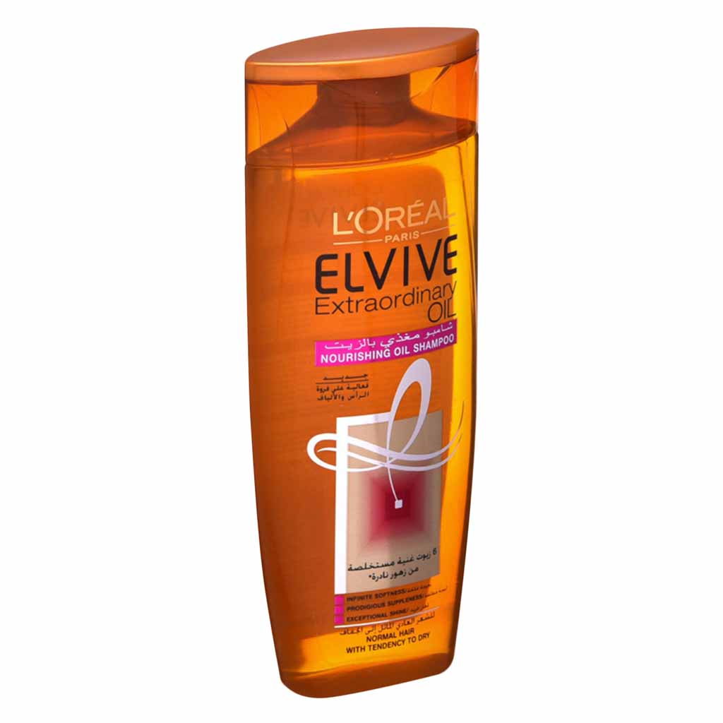 L’Oréal Paris, Elvive Nourishing Oil Shampoo, Hydrating shampoo with nourishing oils for soft hair, 200 ml