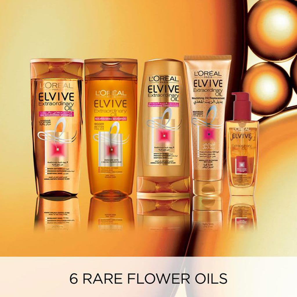Elvive Ex. Oils Nr/Dry Sh 400 ml