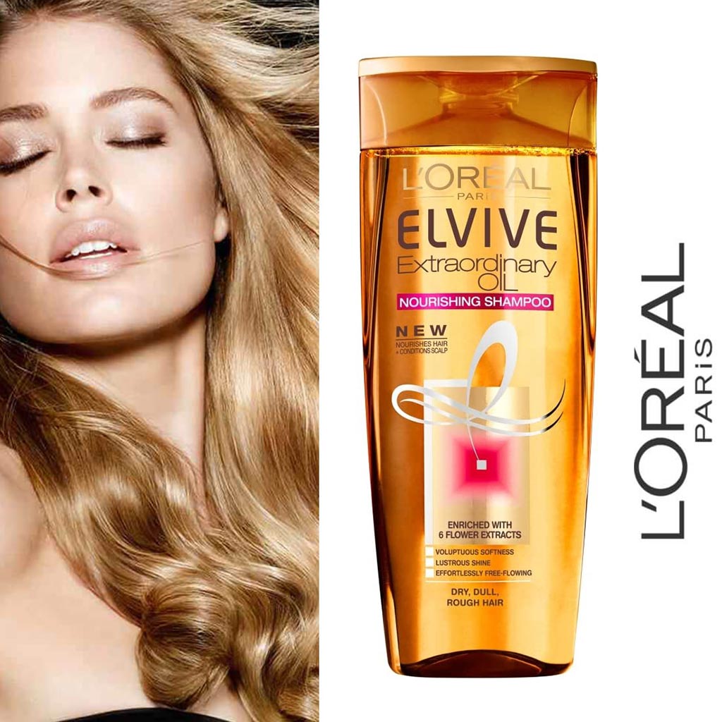 Elvive Ex. Oils Nr/Dry Sh 400 ml