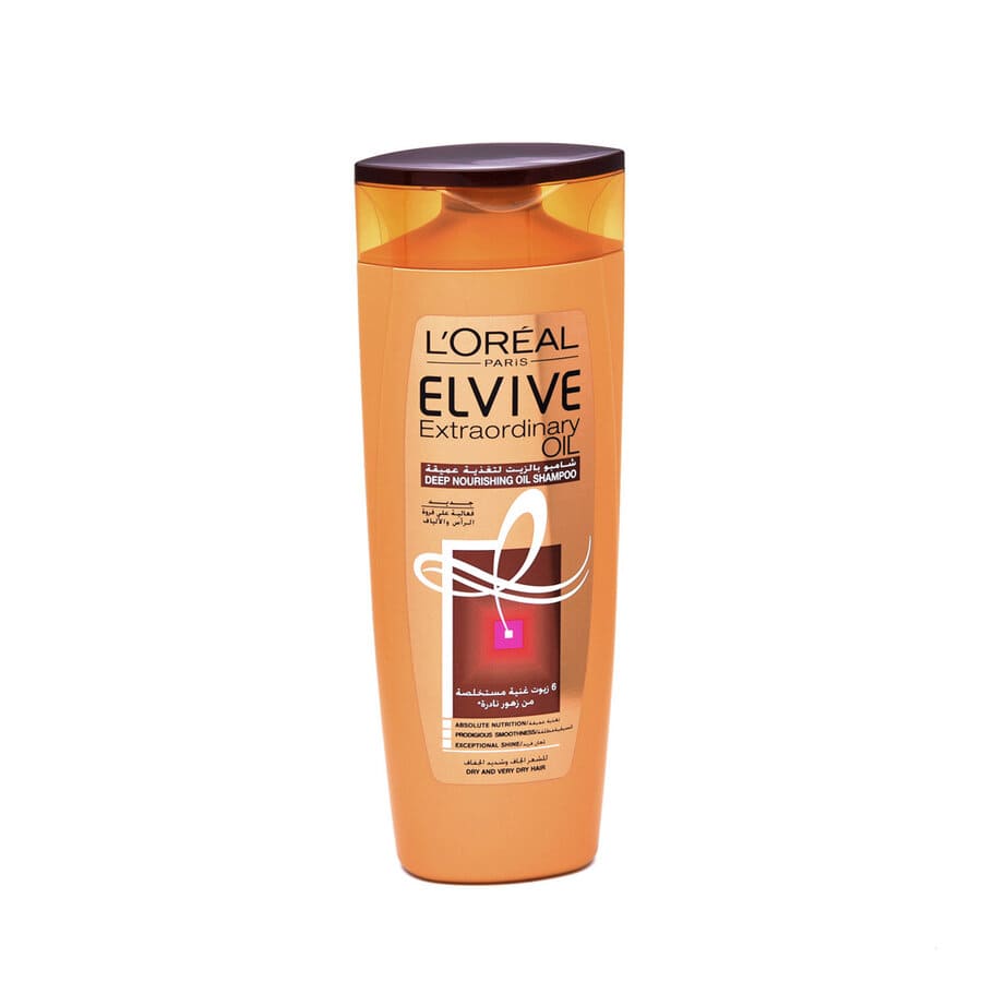 Elvive, Dry Hair Deep Nourishing Oil Shampoo, Nourishing shampoo for dry hair, 400ml