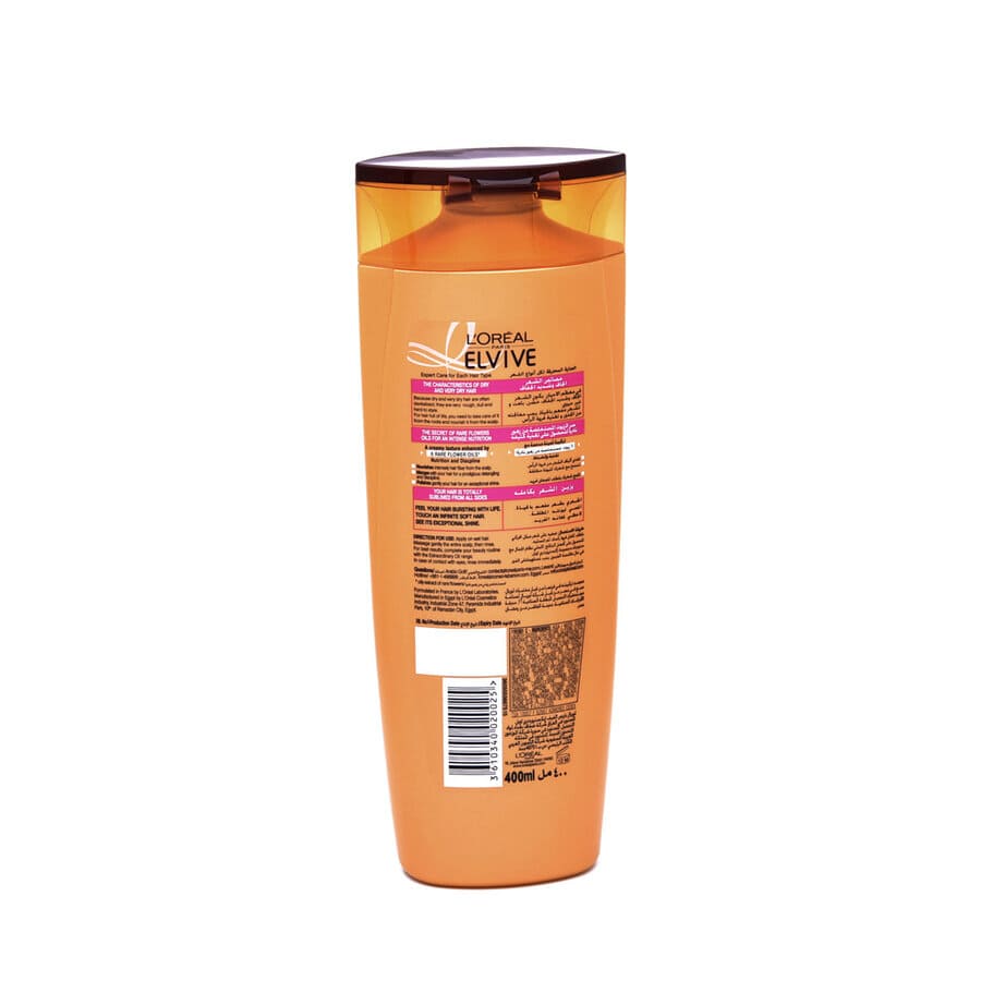 Elvive, Dry Hair Deep Nourishing Oil Shampoo, Nourishing shampoo for dry hair, 400ml