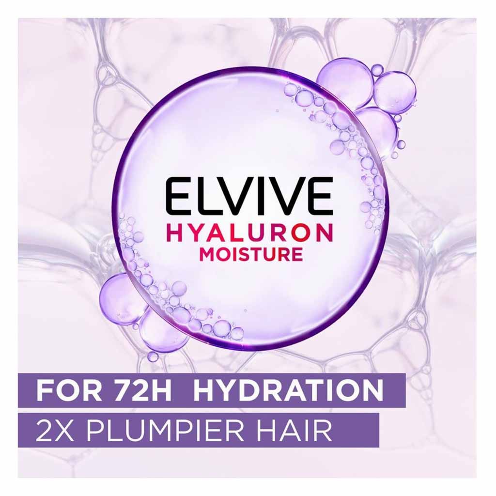 LOreal Paris Elvive Hyaluron Moisture 72H Moisture Shampoo 200ml