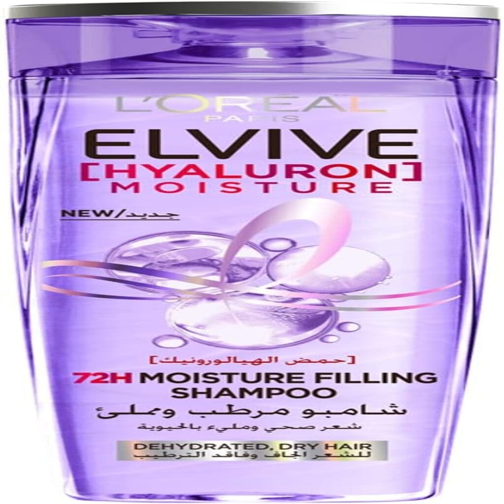 Elvive Hyaluron Moisture Filling Shampoo with Hyaluronic Acid 600ml