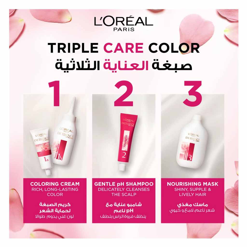 Loreal Paris Excellence Creme Triple Care Hair Color 51 Profound Light Brown