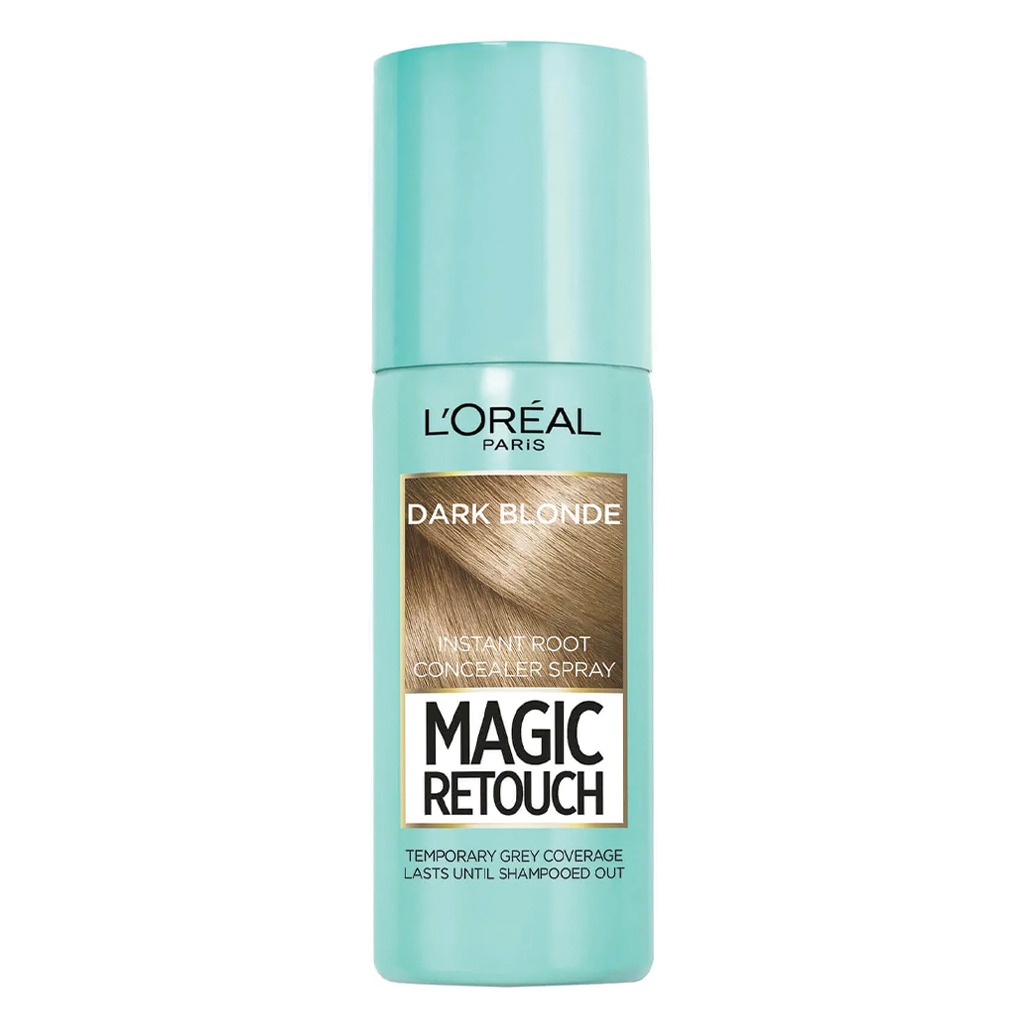 L’Oréal Paris, Magic Retouch Instant Root Concealer Spray, Temporary root touch-up spray for dark blond hair, 150ml