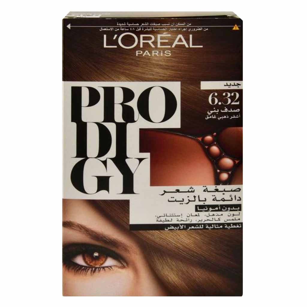 Loreal Paris Prodigy Permanent Oil Hair Color 632 Dark Golden Blonde