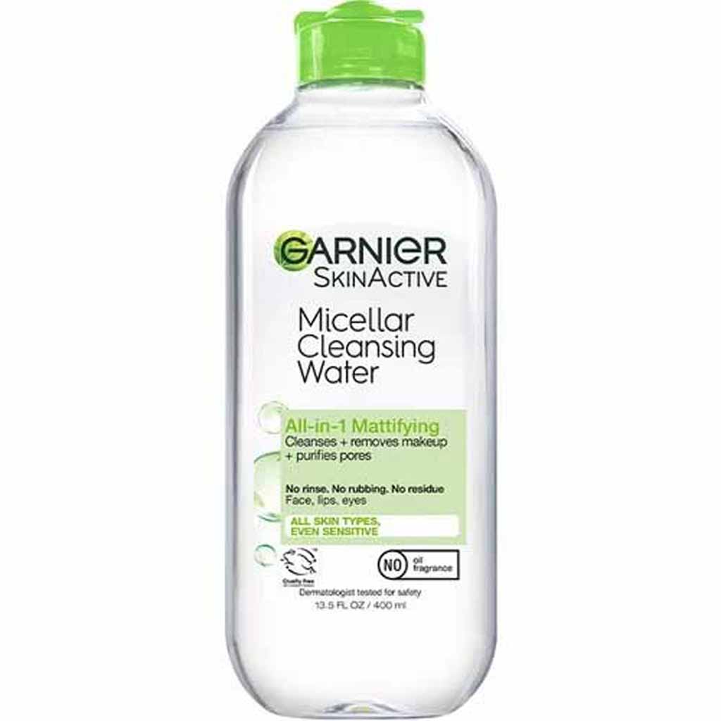 Garnier, SkinActive Micellar Water for Acne-Prone Skin, Gentle cleansing water for acne-prone skin, 400ml