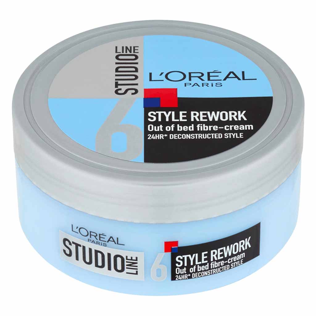 Loreal Paris Studio Line 6 Style Rework Out of Bed Fibre Cream 150 ml