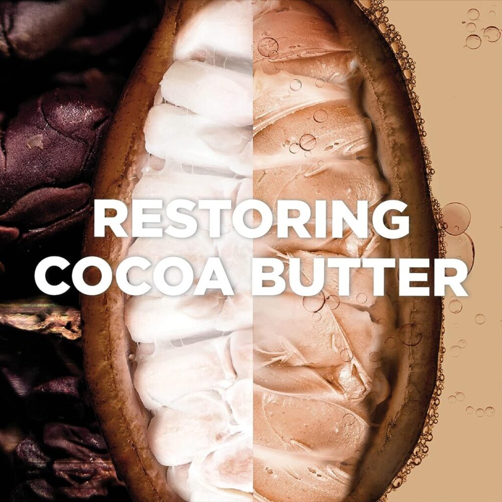 Garnier, Ultra Doux Cocoa Butter Hair Food Shampoo for Dry Curly Hair, Moisturizing shampoo for dry curly hair, 350ml