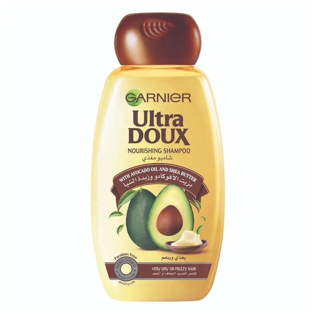 Garnier Ultra Doux Avocado and Shea Butter Nourishing Shampoo 200 ml