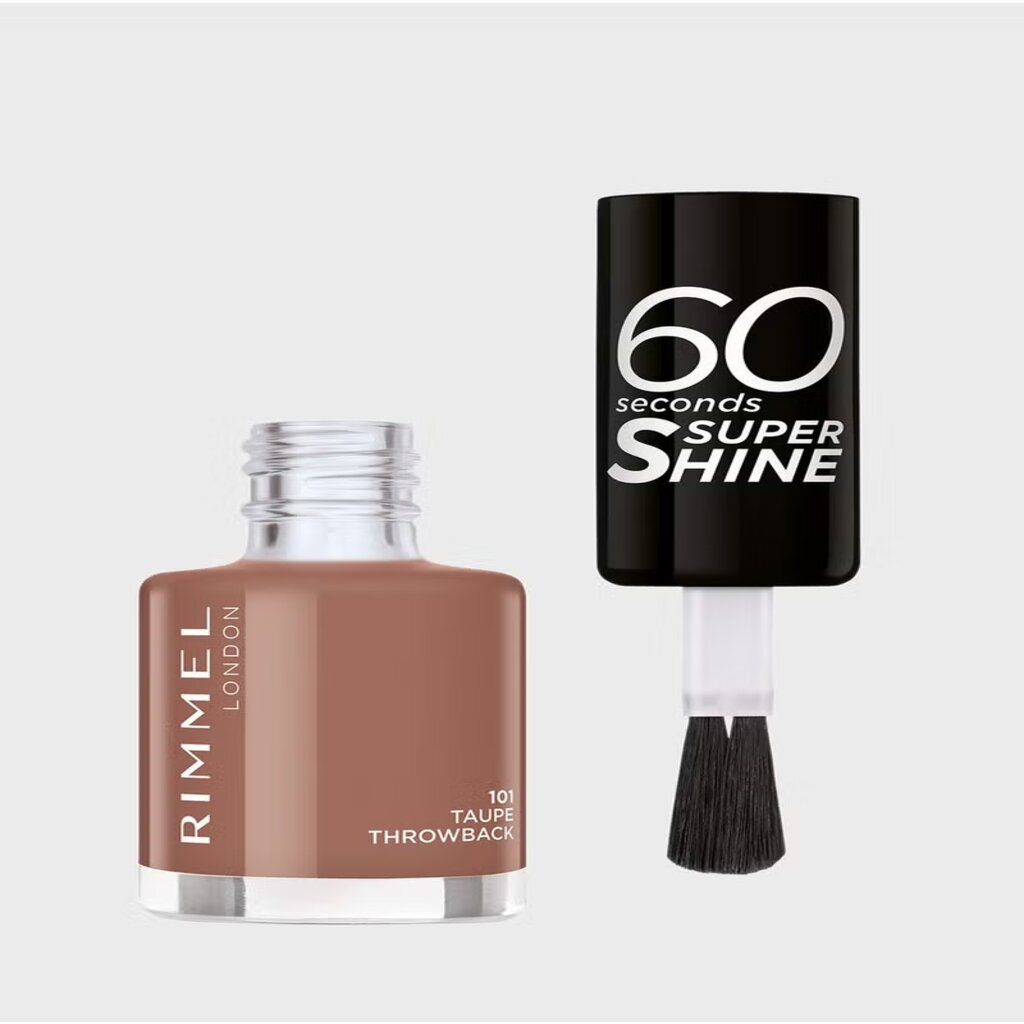 Rimmel, 60 Seconds Nail Polish - 101 Taupe Throwback 8ml
