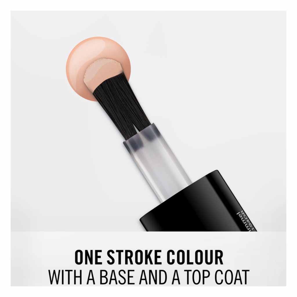 Rimmel London, 60 Seconds Super Shine Nail Polish, Quick-drying nail polish with high shine finish, 13.5ml