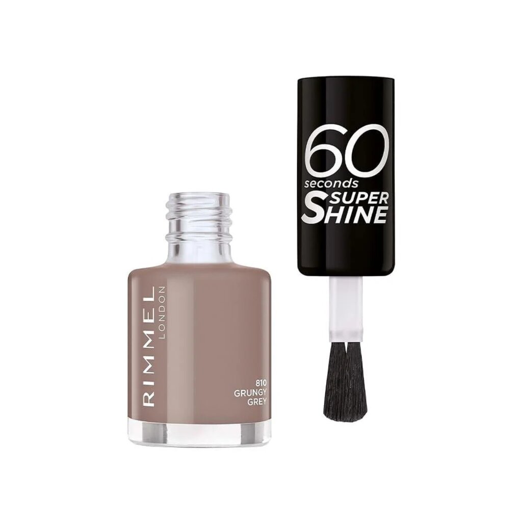 Rimmel 60 Seconds Nail Polish - 810 Grungy Grey