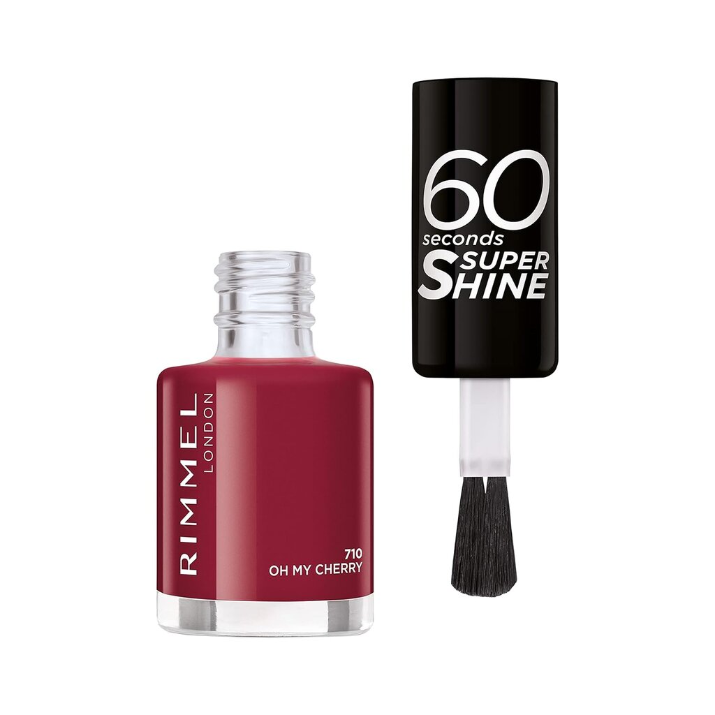 Rimmel 60 Seconds Nail Polish - 710 Oh My Cherry