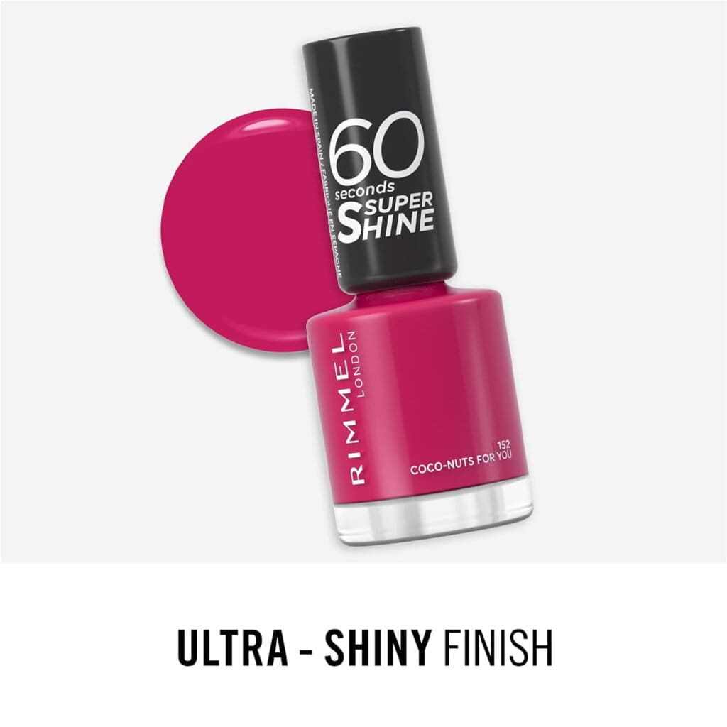 Rimmel, 60 Seconds Summer Shimmer - 152 Coco-nuts You (bright Pink