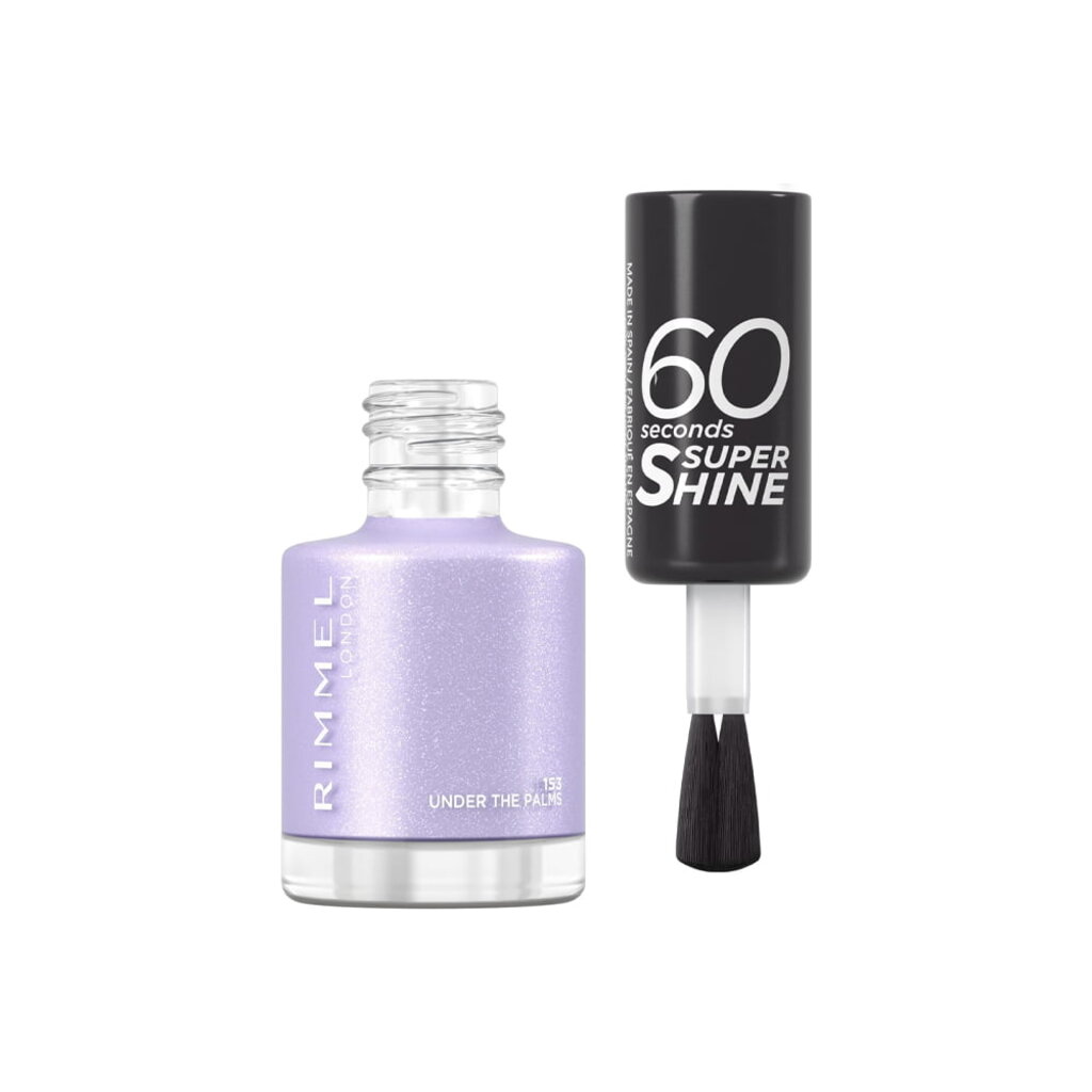Rimmel 60 Seconds Summer Shimmer - 153 Under The Palms (Pastel Lilac)