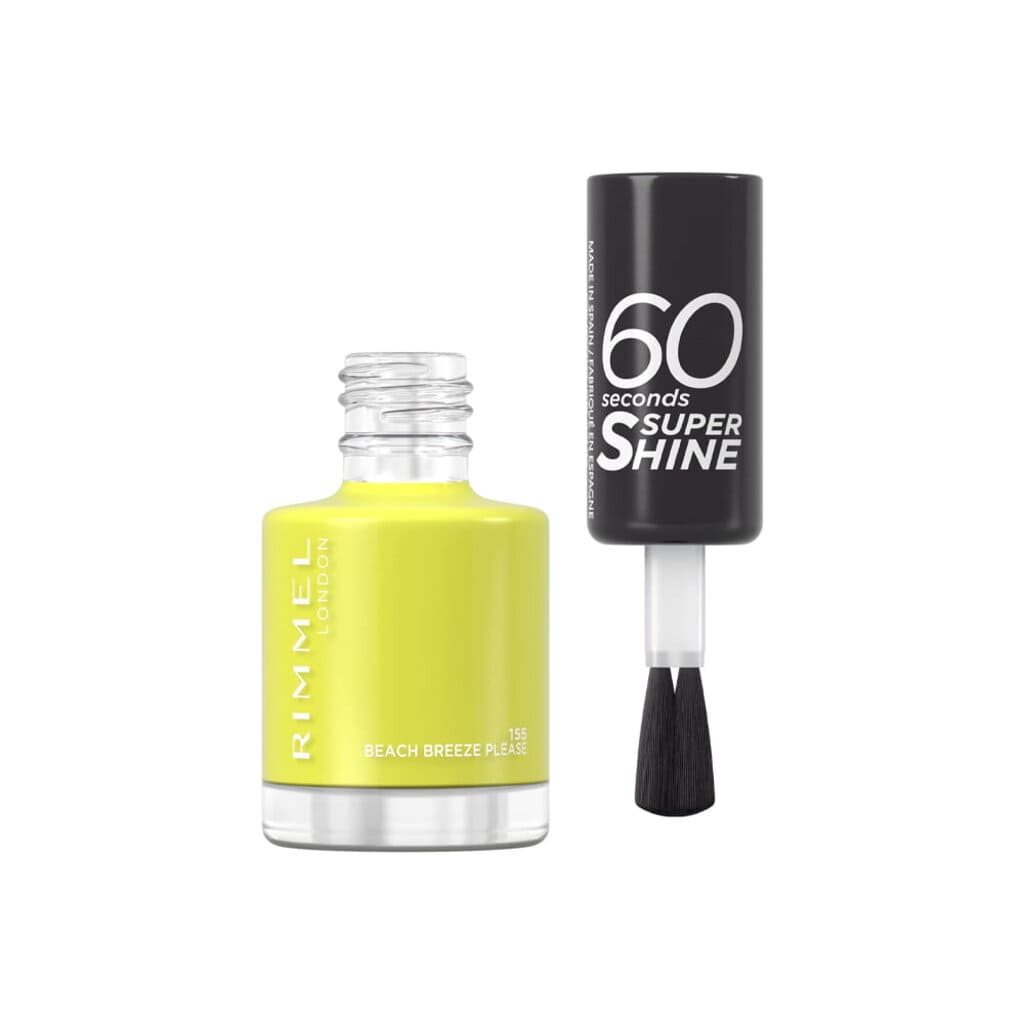Rimmel, 60 Seconds Summer Shimmer Nail Polish, Quick-dry shimmer nail colour,  —