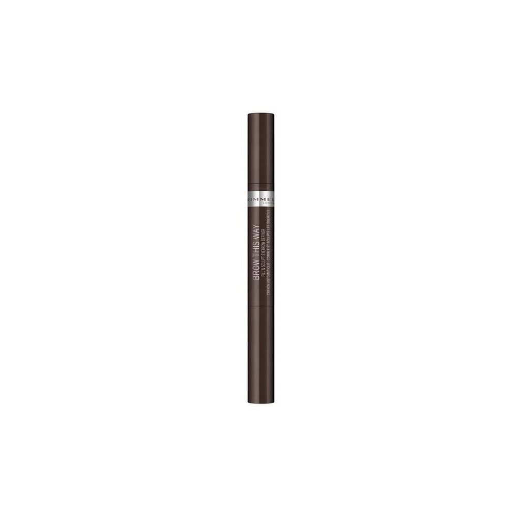 Rimmel London, Brow This Way Fill & Sculpt Eyebrow Definer Dark Brown, Eyebrow definer for natural sculpted brows