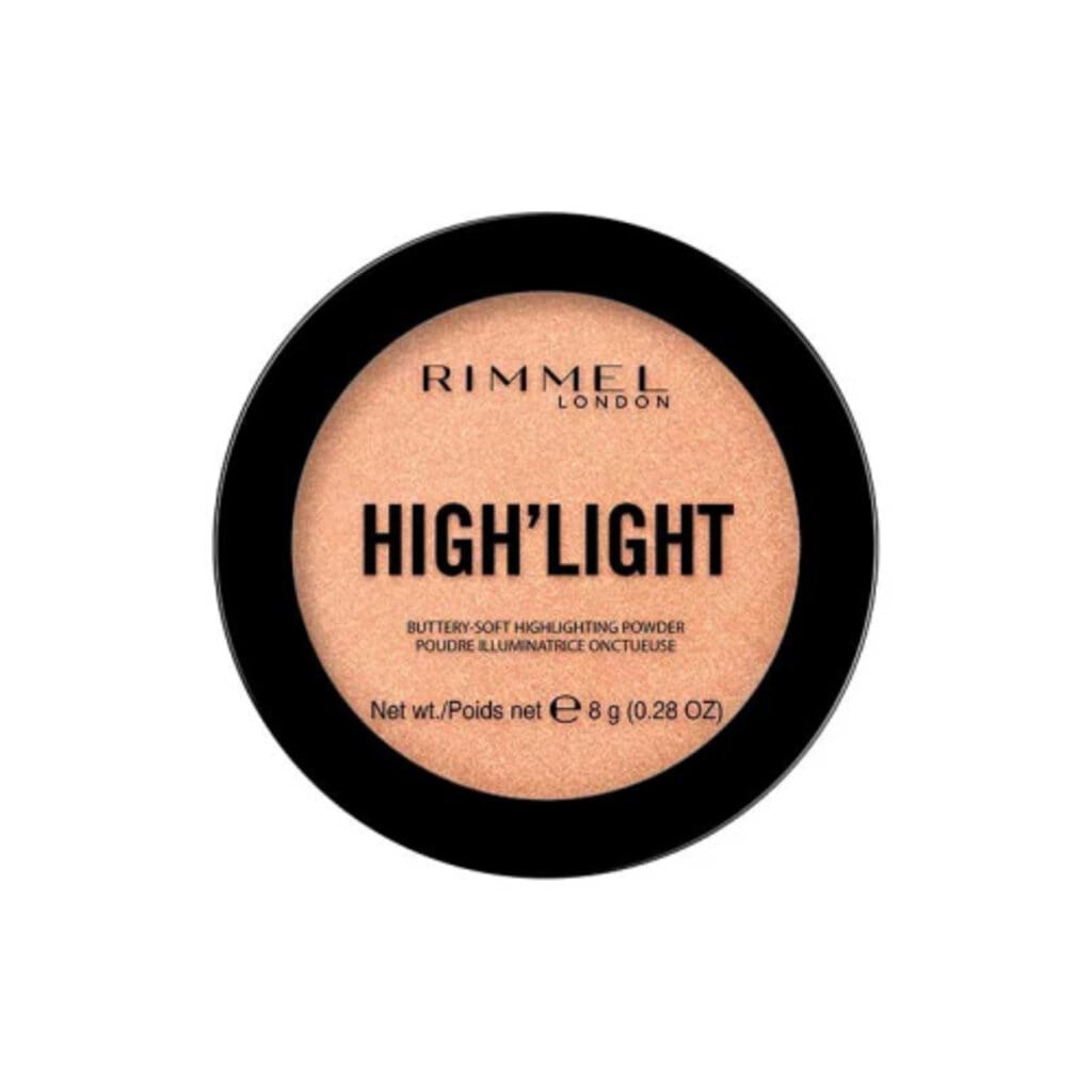 Rimmel London, Highlight Powder 003 Afterglow, Illuminating powder for radiant glowing skin, 8 g