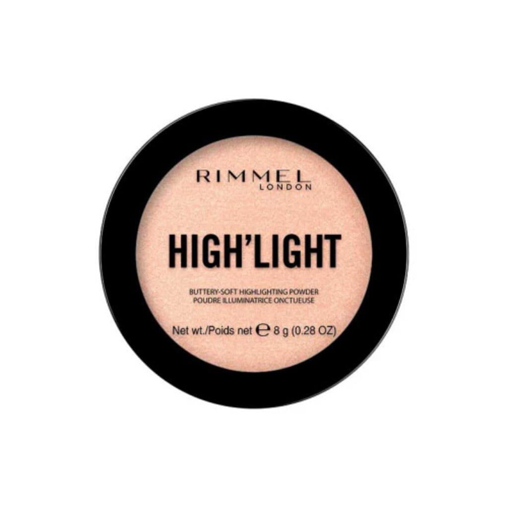 Rimmel London, Highlight Powder 002 Candlelit, Illuminating powder for radiant complexion, 8 g