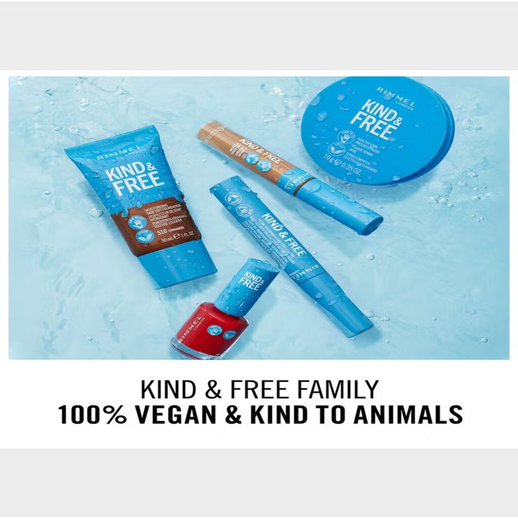 Rimmel London Kind & Free Skin Tint Foundation - 201 Classic Beige, 30ml