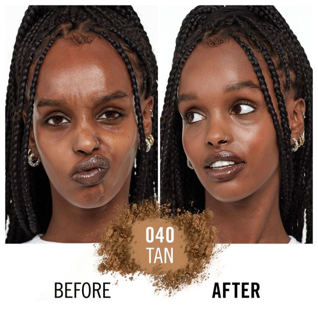 Rimmel London, Kind & Free Pressed Powder 040 Tan, Talc-free mattifying face powder