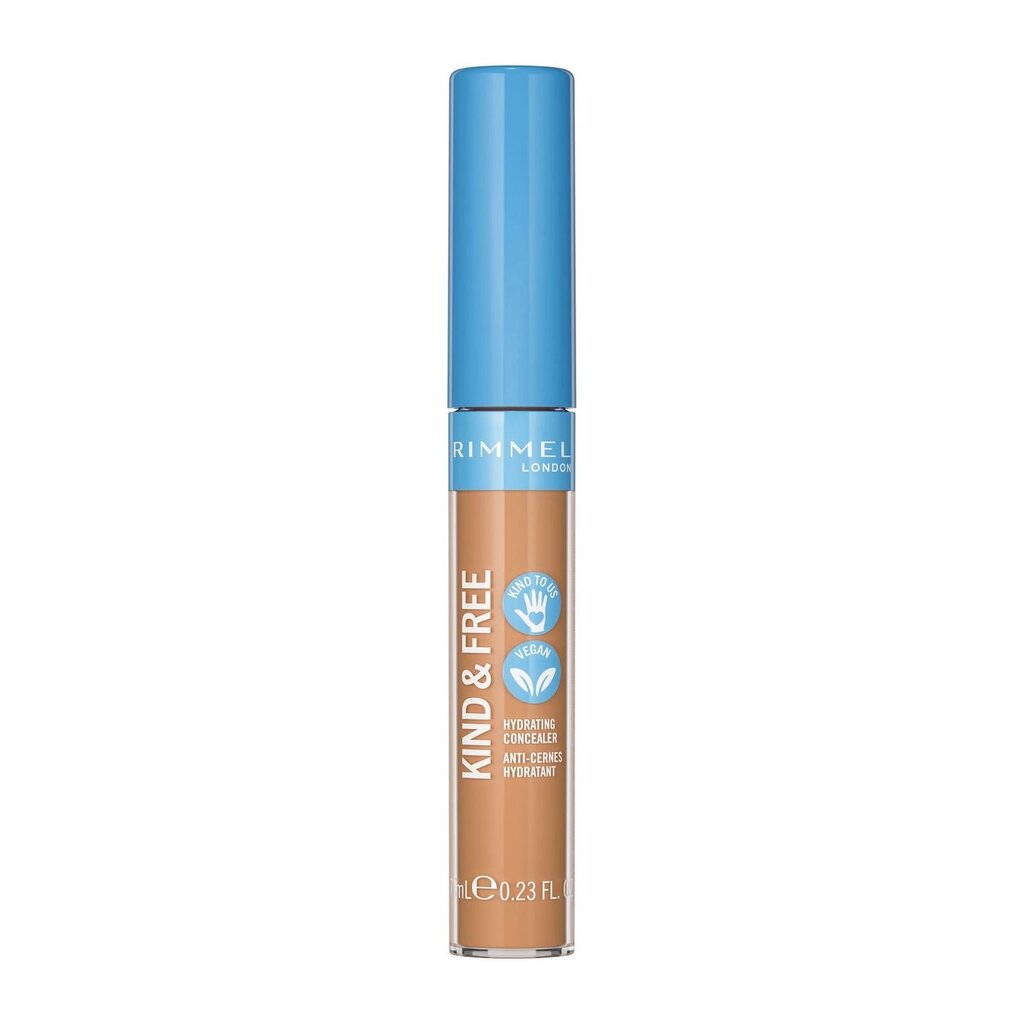 Rimmel London, Kind & Free Skin Concealer 030 Medium, Creamy concealer for natural coverage, 030 medium