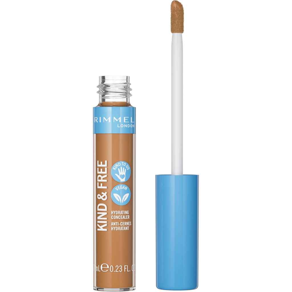 Rimmel, Kind & Free Concealer 040 Tan, Lightweight concealer for natural skin coverage