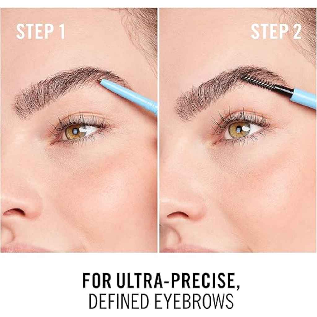 Rimmel London, Kind & Free Brow Definer, Natural brow pencil in chocolate shade