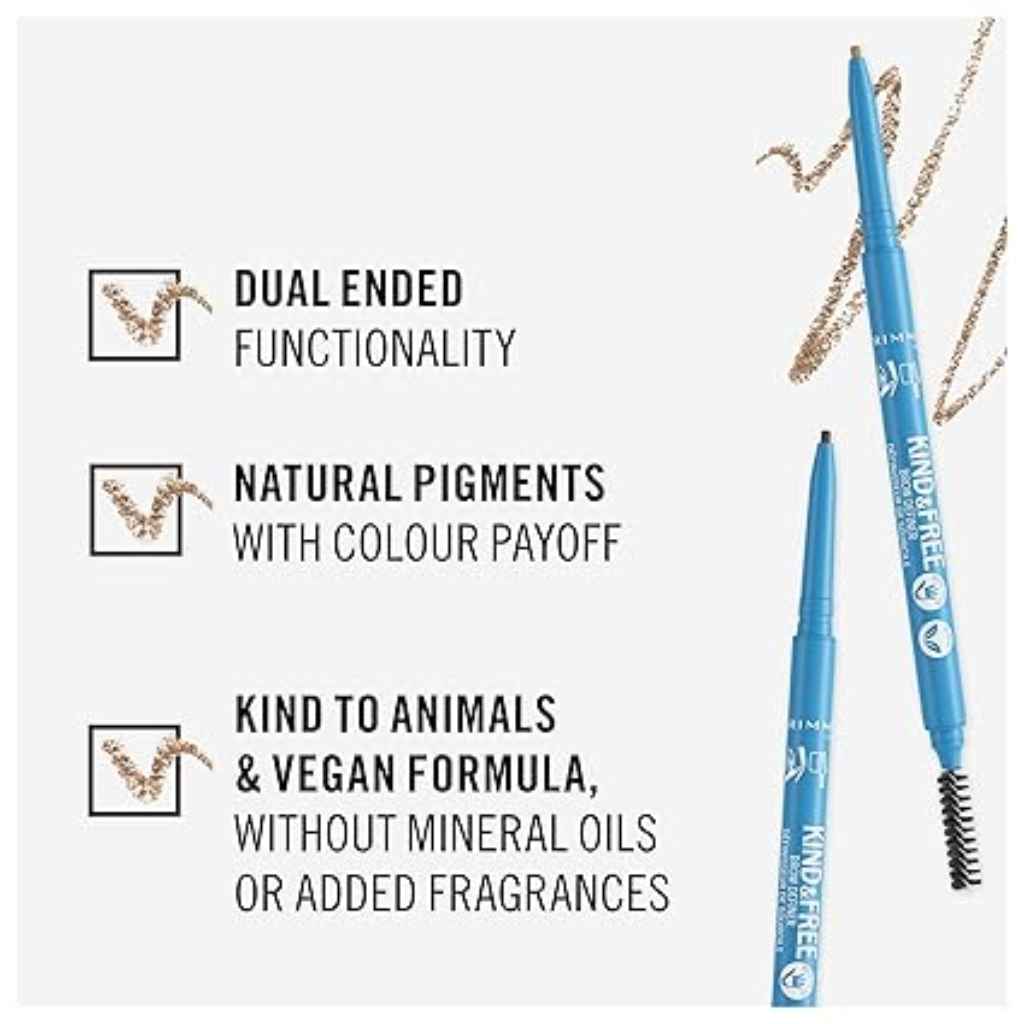 Rimmel Kind & Free Brow Definer - 006 Espresso