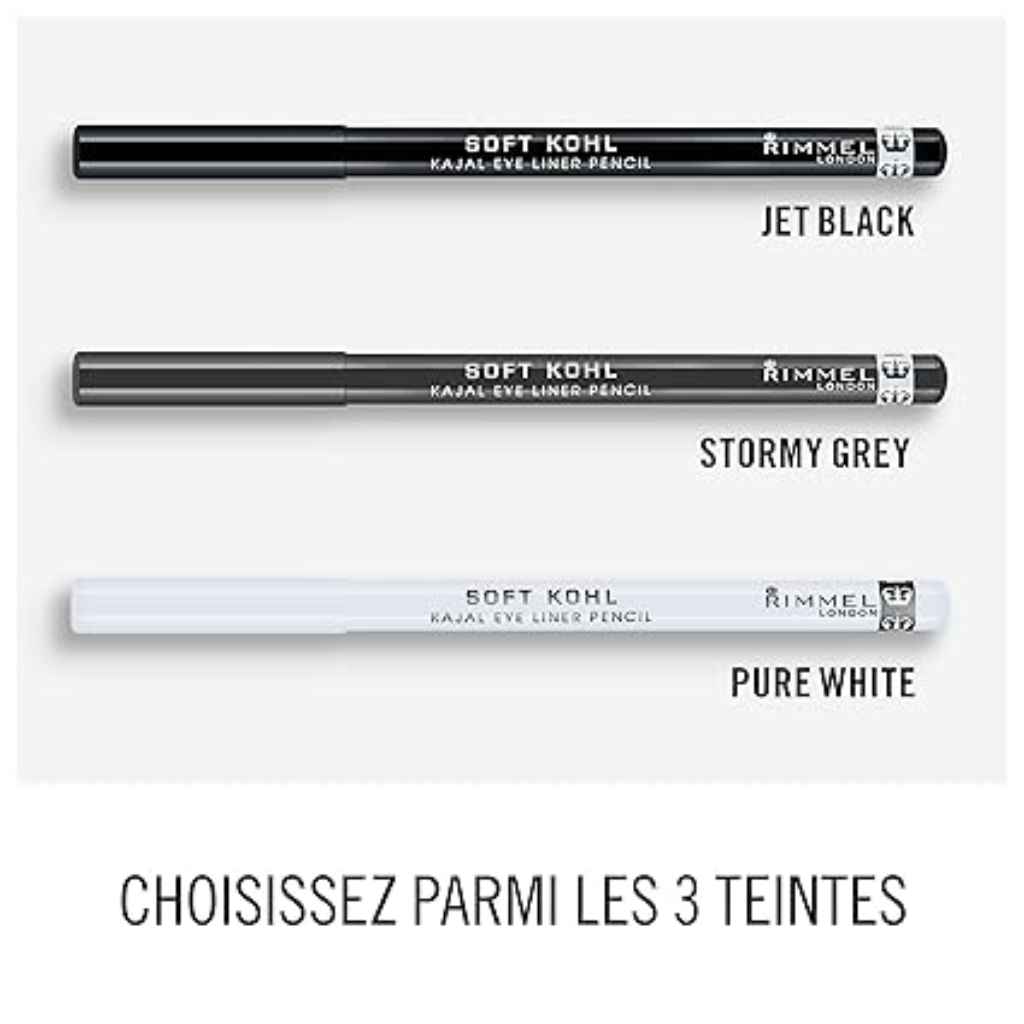 Rimmel Khol Kajal Eyelin-J Black Upgr08