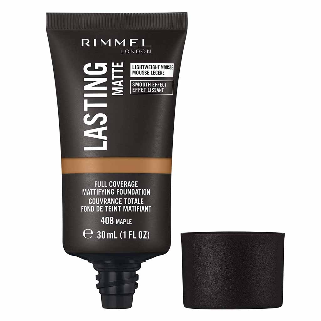Rimmel London Lasting Finish Matte Foundation 30ml 408 Maple