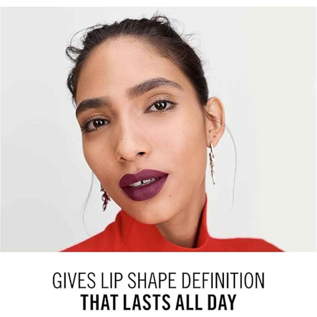Rimmel, Lasting finish lip liner 580 Burgundy, Long-lasting lip liner with rich burgundy shade