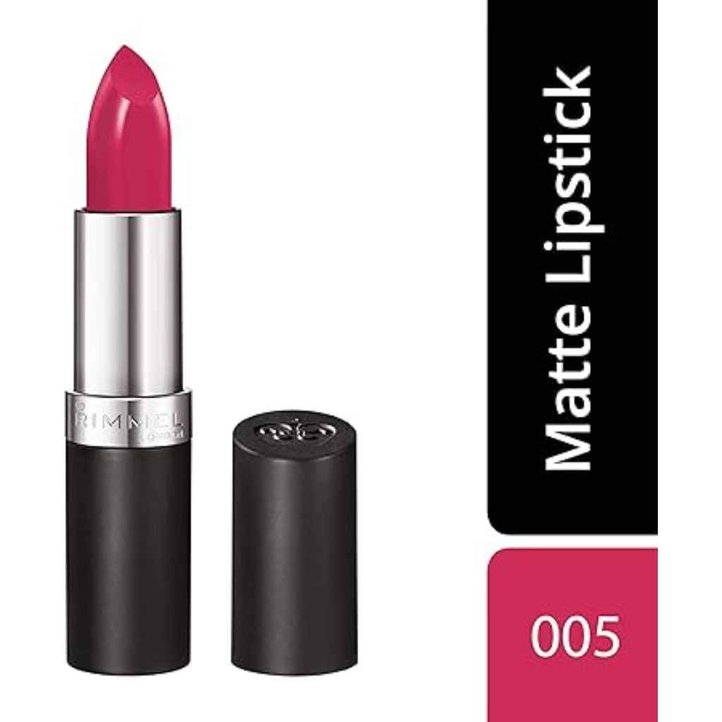 Rimmel, Lasting Finish Lipstick #05, Long-wear creamy colour lipstick