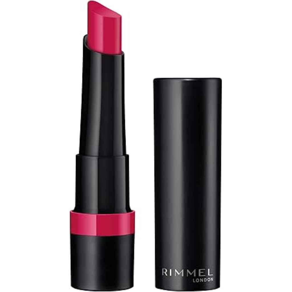 Rimmel, Lasting Finish Soft Matte Lipstick 170 Fuchsia, Long-wear vibrant soft matte lip colour