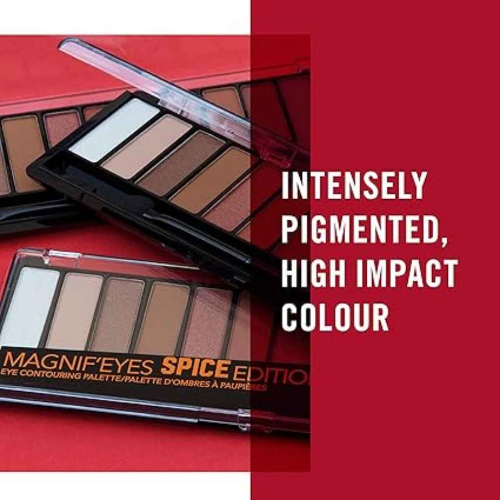 Rimmel, Magnifeyes Spice Edition, Eyeshadow palette with warm spice tones